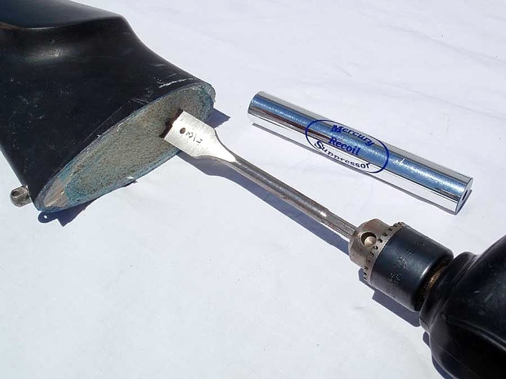 Rifle recoil modification: step 5