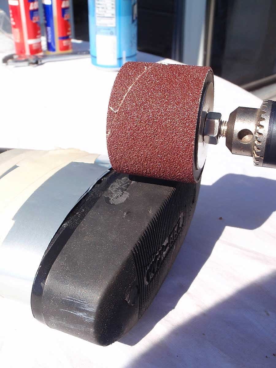 Rifle recoil modification: step 6
